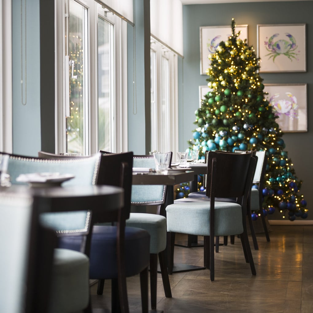 Christmas Lunch at St Ives Harbour & Spa. Photo Credit: St Ives Harbour & Spa